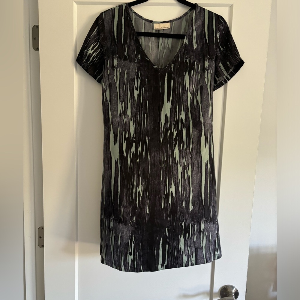 Society For Rational Dress Size Small Mini 100% Silk Dress